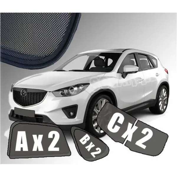 Solskjermer Mazda CX-5 I 2012 - 2017