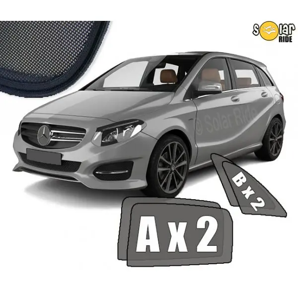 Solskjermer Mercedes-Benz B-Klasse (W246) 2011-2018