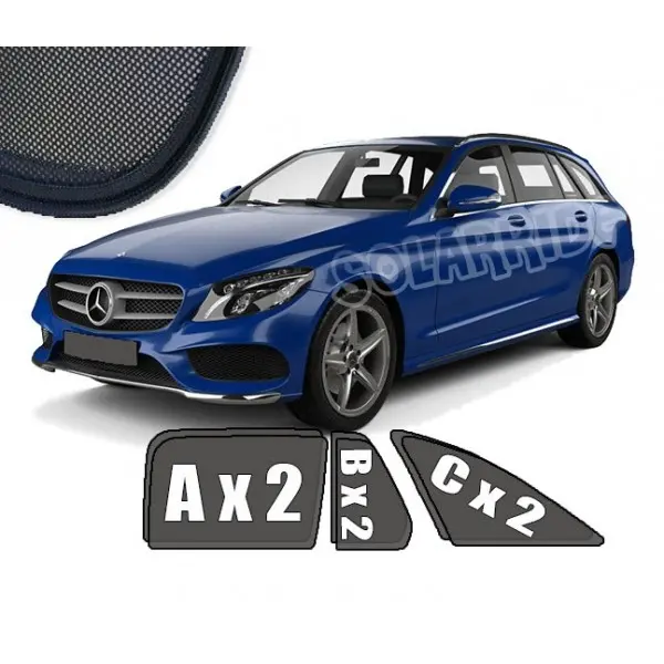 Solskjermer Mercedes-Benz C-Klasse (W205 / S205) STV 2014 - 2021