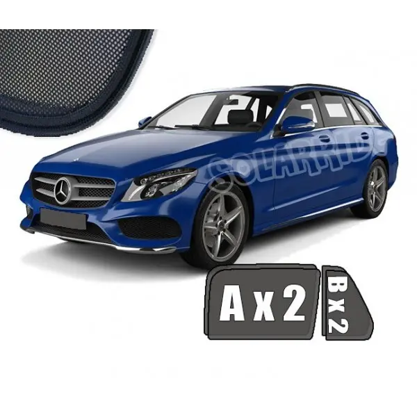 Solskjermer Mercedes-Benz C-Klasse (W205 / S205) STV 2014 - 2021