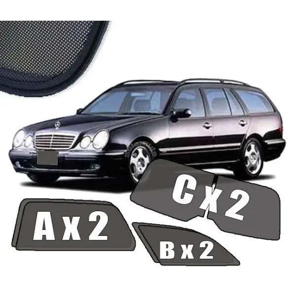 Solskjermer Mercedes-Benz  E-Klasse (W210) STV 1996-1999