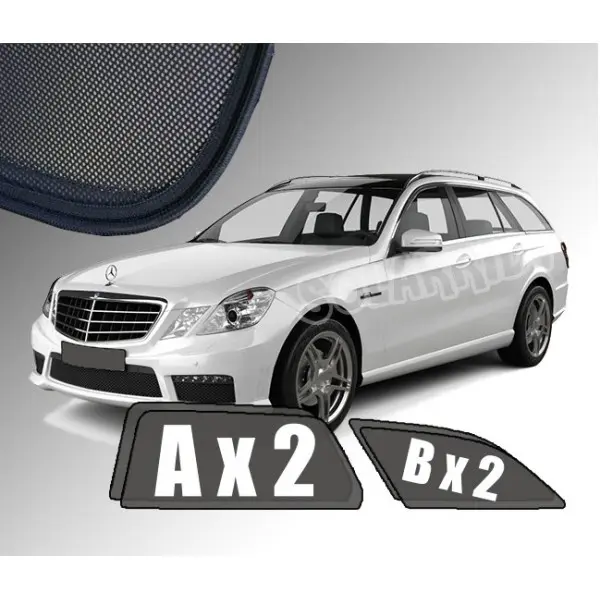 Solskjermer Mercedes-Benz E-Klasse (W212 / S212) STV 2009-2016