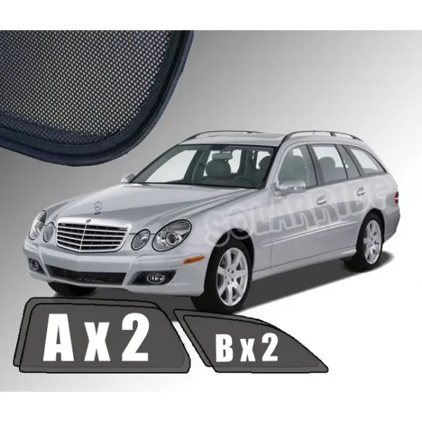 Solskjermer Mercedes-Benz E (S211) Stasjonsvogn 2002 - 2009