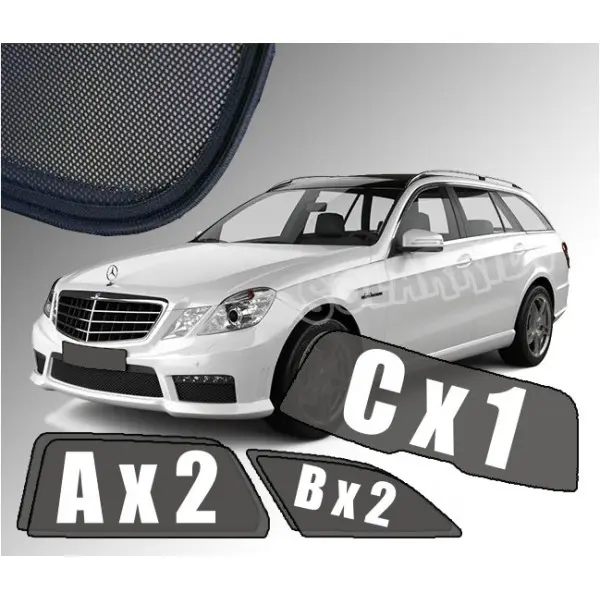 Solskjermer Mercedes-Benz E (S212) Stasjonsvogn 2009 - 2016