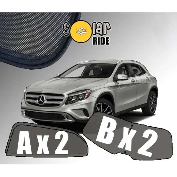 Solskjermer Mercedes-Benz GLA (X156) 2013 - 2019