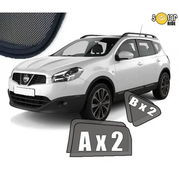 Solskjermer Nissan Qashqai (J10) 2007 - 2013