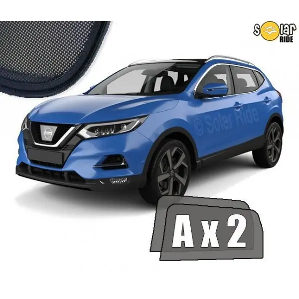 Solskjermer Nissan Qashqai (J11) Facelift 2017 - 2021