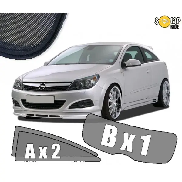 Solskjermer Opel Astra H GTC 2004 - 2014