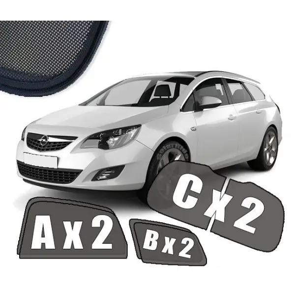 Solskjermer Opel Astra J Sports Tourer 2009 – 2015