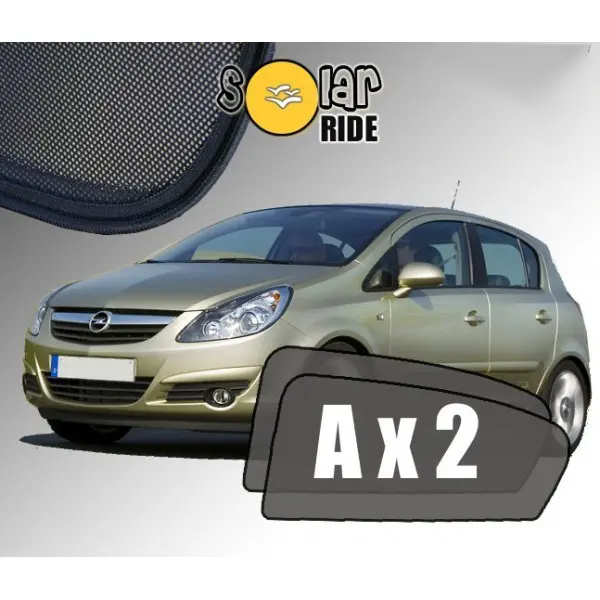 Solskjermer Opel Corsa D 2006-2014