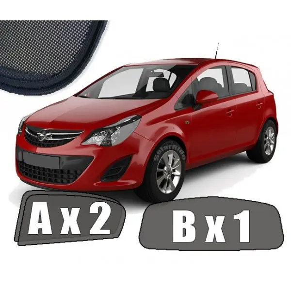 Solskjermer OPEL CORSA E 2014-2019