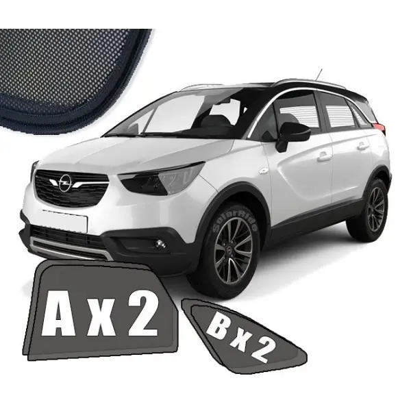 Solskjermer OPEL CROSSLAND X 2017 ->
