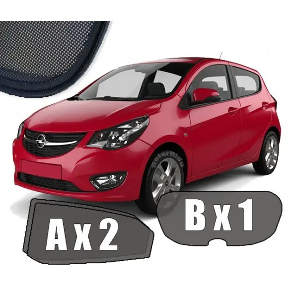 Solskjermer OPEL KARL 2015-2019