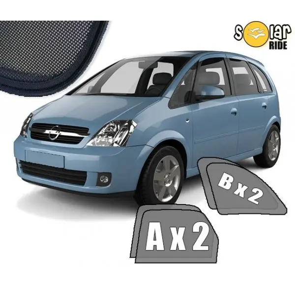 Solskjermer Opel Meriva A 2003-2010