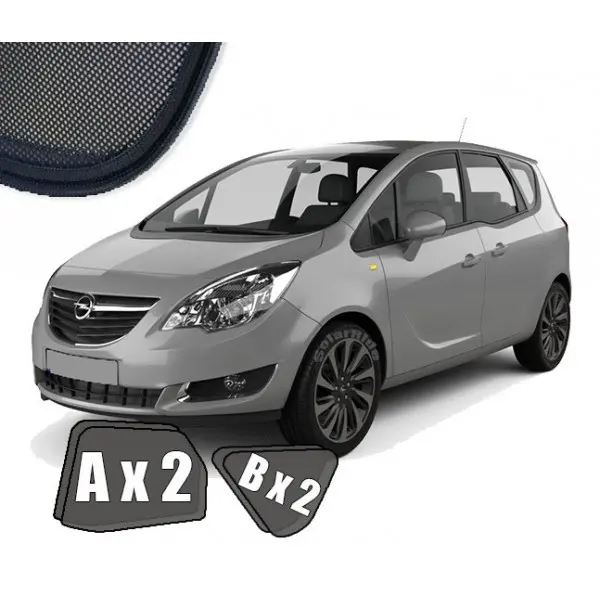 Solskjermer Opel Meriva B 2010-2017