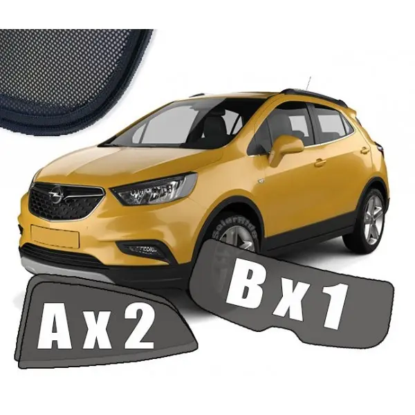 Solskjermer Opel Mokka A / Mokka X 2012-2019