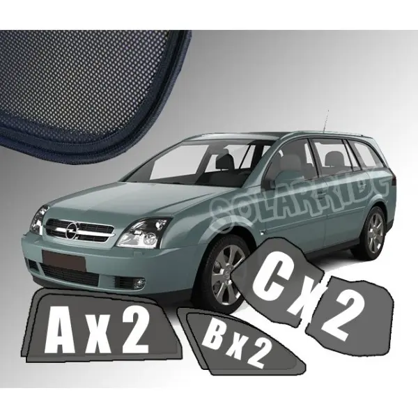 Solskjermer Opel Vectra C STV 2003-2008