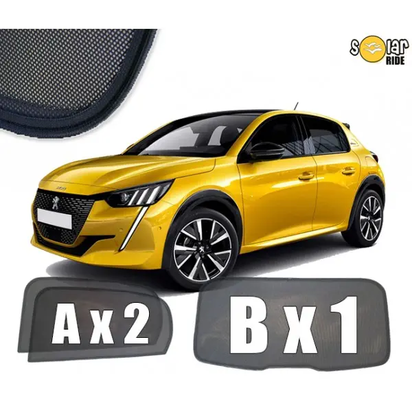 Solskjermer Peugeot 208 II / Peugeot e-208 2019 ->