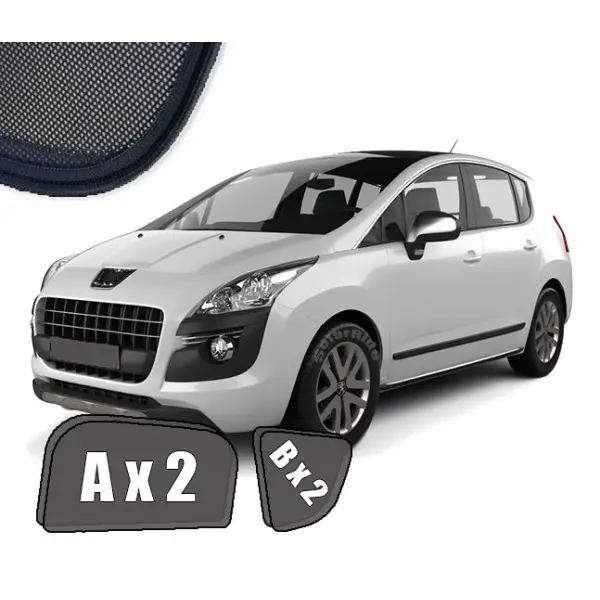 Solskjermer Peugeot 3008 I 2009 - 2016