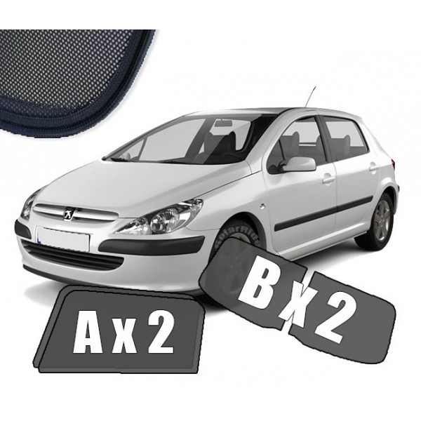 Solskjermer Peugeot 307 Hatchback 2001-2008
