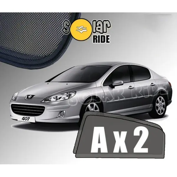 Solskjermer PEUGEOT 407 SEDAN 2004-2011