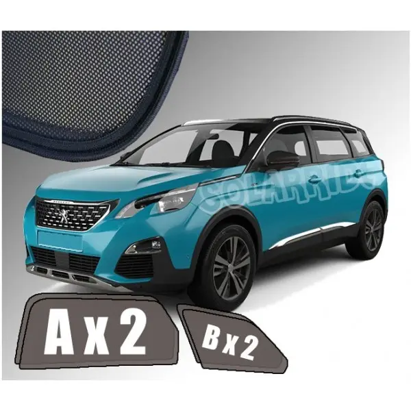 Solskjermer Peugeot 5008 II 2017 - 2024