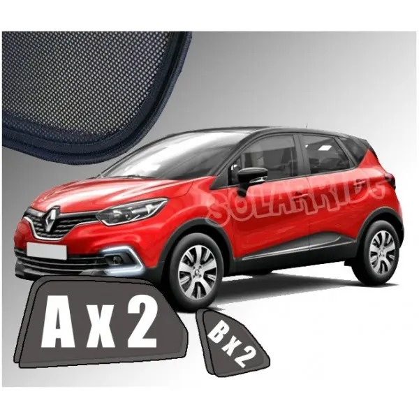 Solskjermer Renault Captur I 2013-2019