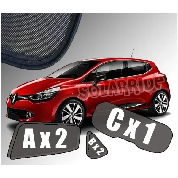 Solskjermer RENAULT CLIO IV FLH 2012-2019