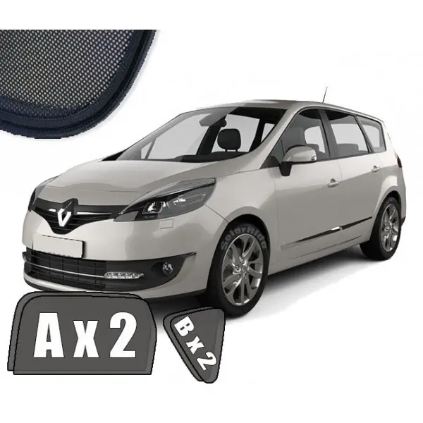 Solskjermer Renault Grand Scenic  III 2009-2016