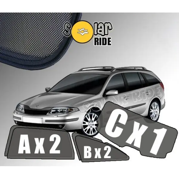 Solskjermer RENAULT LAGUNA II (STV) 2001-2007
