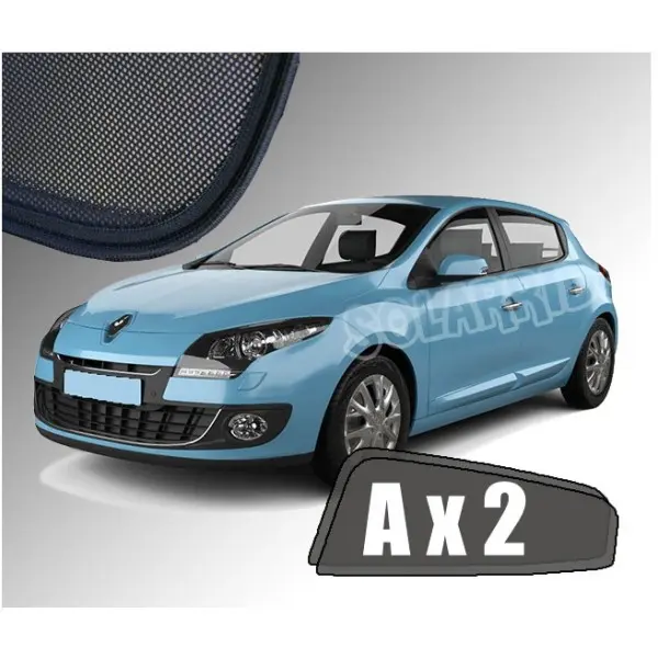 Solskjermer Renault Megane III Hatchback 5DR 2008-2015
