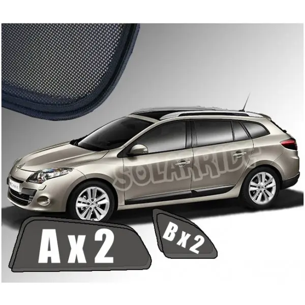 Solskjermer RENAULT MEGANE III (STV) / GRANDTOUR 2008-2015