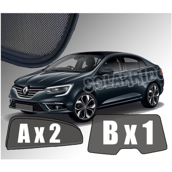 Solskjermer Renault Megane  IV Sedan / GrandCoupe 2015 ->