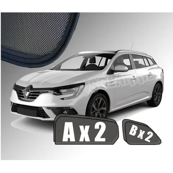 Solskjermer Renault Megane IV (STV) Grandtour 2015 ->