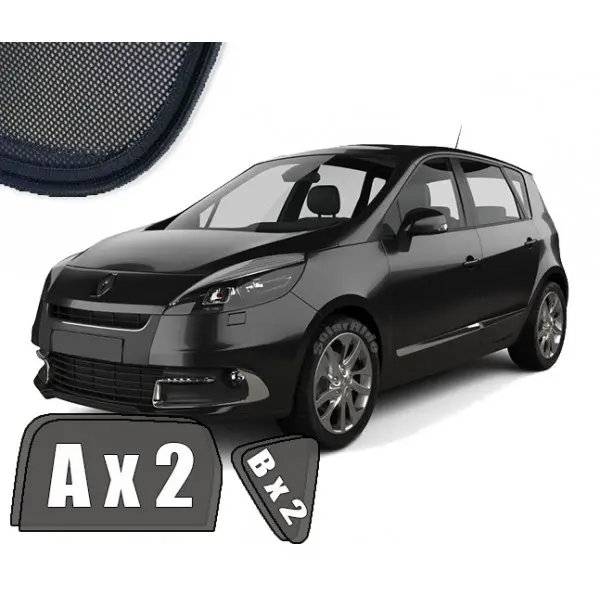 Solskjermer Renault Scenic III 2009-2013