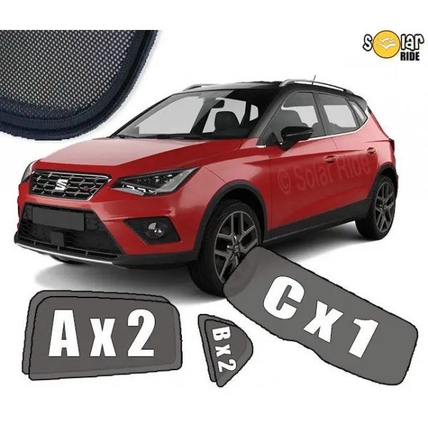 Solskjermer Seat Arona 2017 ->