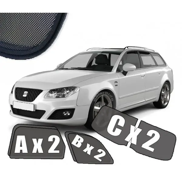 Solskjermer Seat Exeo ST 2008-2013