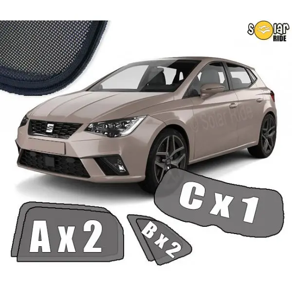 Solskjermer SEAT Ibiza V 2017 ->