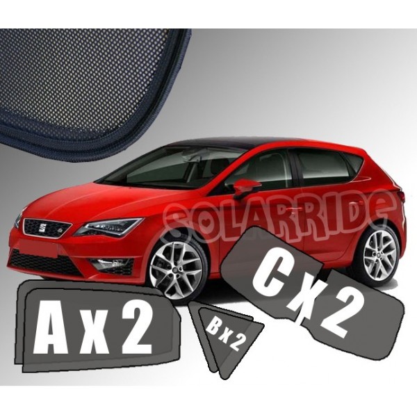 Solskjermer Seat Leon III 2012-2020