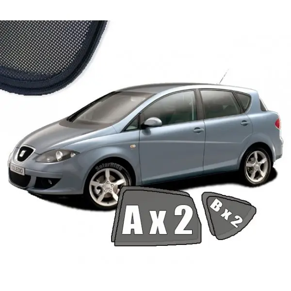 Solskjermer Seat Toledo III  2004-2009