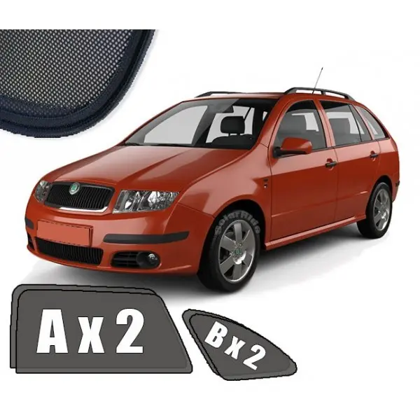 Solskjermer Skoda Fabia I (STV) 2000-2007