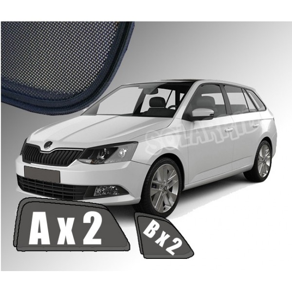 Solskjermer Skoda Fabia III Stasjonsvogn 2014 - 2021