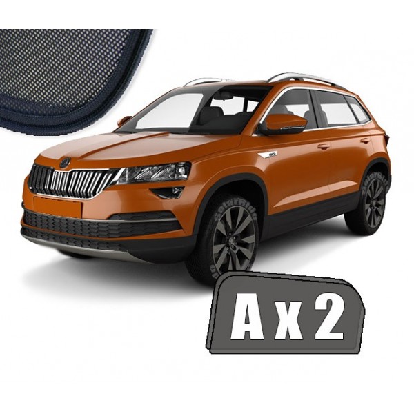 Solskjermer Škoda Karoq 2017 ->
