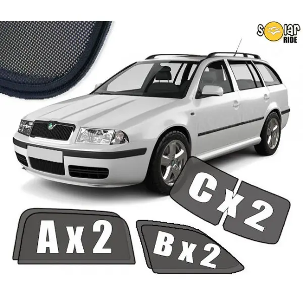 Solskjermer Skoda Octavia I Stasjonsvogn 1996 - 2010