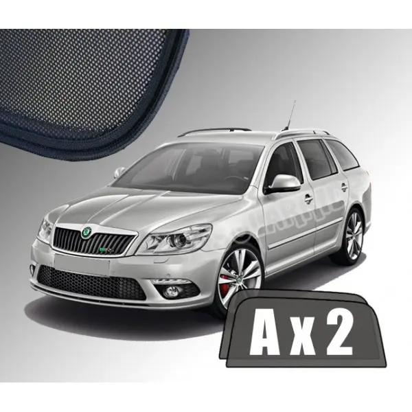Solskjermer Skoda Octavia II Stasjonsvogn 2004 - 2013