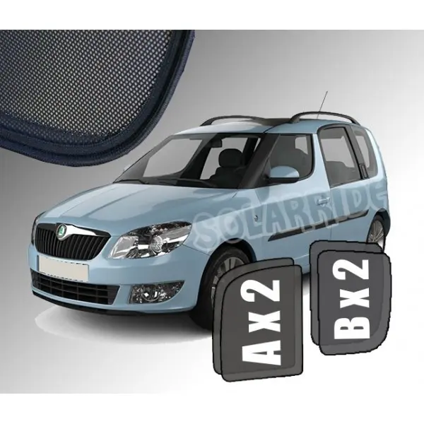 Solskjermer Skoda ROOMSTER 2006-2015