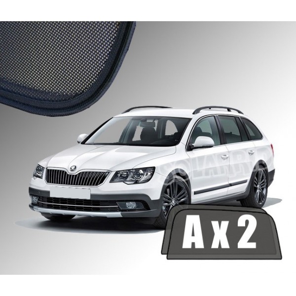 Solskjermer Skoda Superb II Stasjonsvogn 2008 - 2015