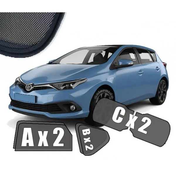 Solskjermer Toyota Auris   II  2012-2019 