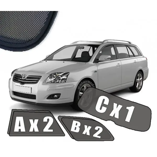 Solskjermer Toyota Avensis II (T25) Stasjonsvogn 2003 - 2009