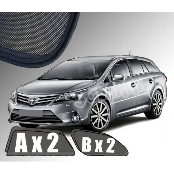 Solskjermer Toyota Avensis III (T27) Stasjonsvogn 2009 - 2018